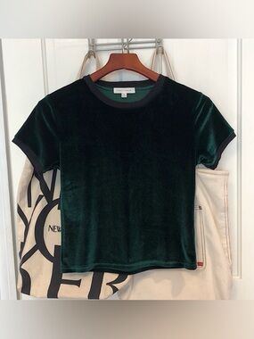 Honey Punch Retro Velour Tee